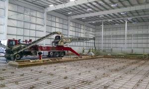 Indoor Concrete Pumping